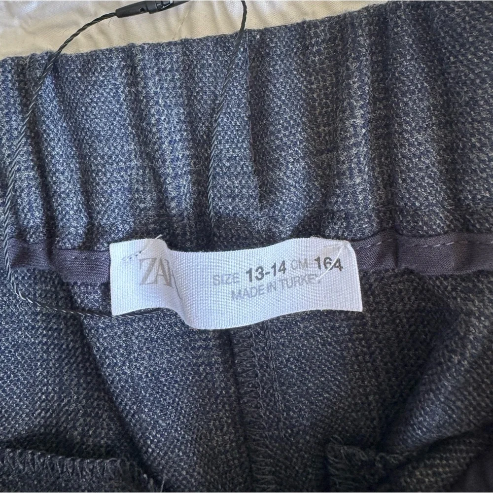 NWT Zara Business-Casual Culotte/Straight Pants Size 13-14 cm 164 NWT - Picture 7 of 12